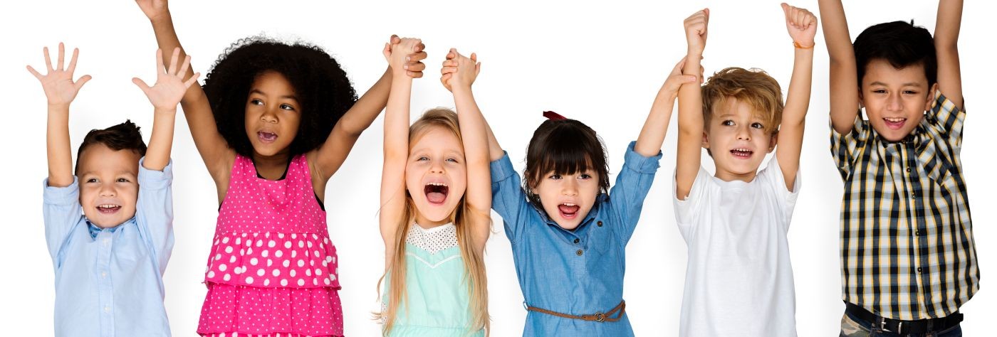 Children playing outdoors